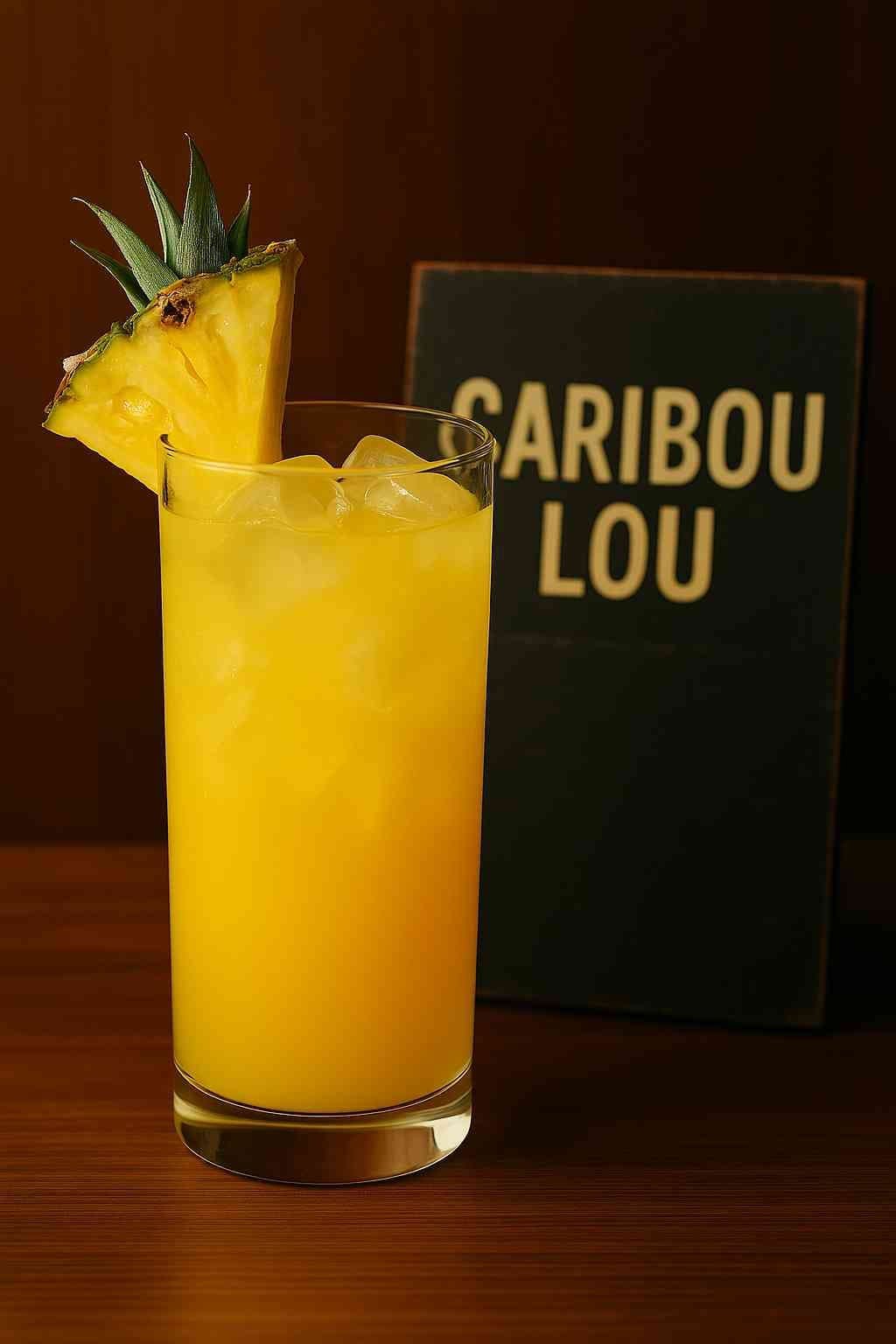 Caribou Lou Drink Recipe (Pineapple Coconut Party Punch) - Drinks